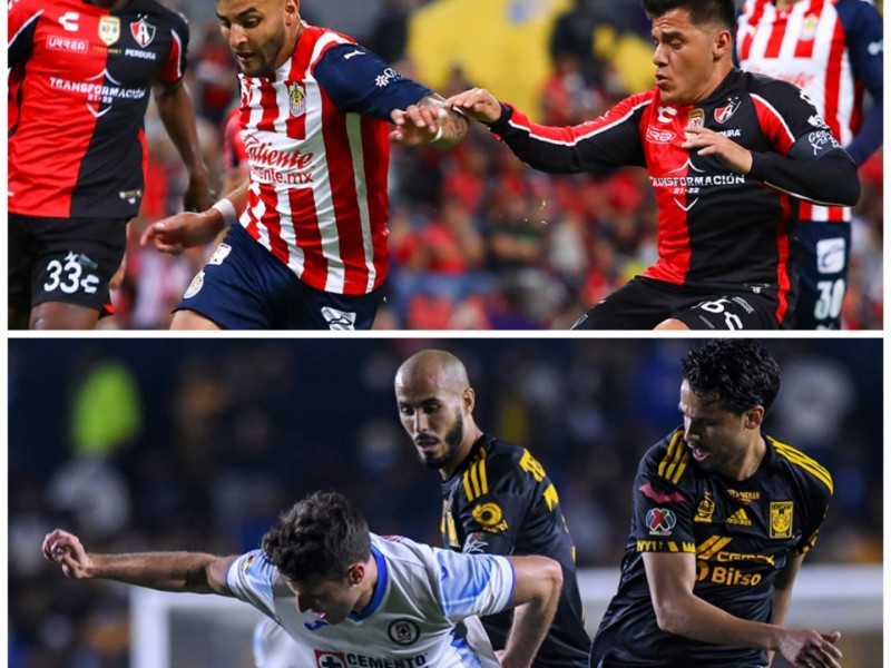 Clásico tapatío y Cruz Azul vs Tigres continúan la liguilla