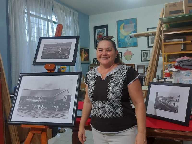 Claudia Daowz restaura 13 fotografías históricas de Salina Cruz