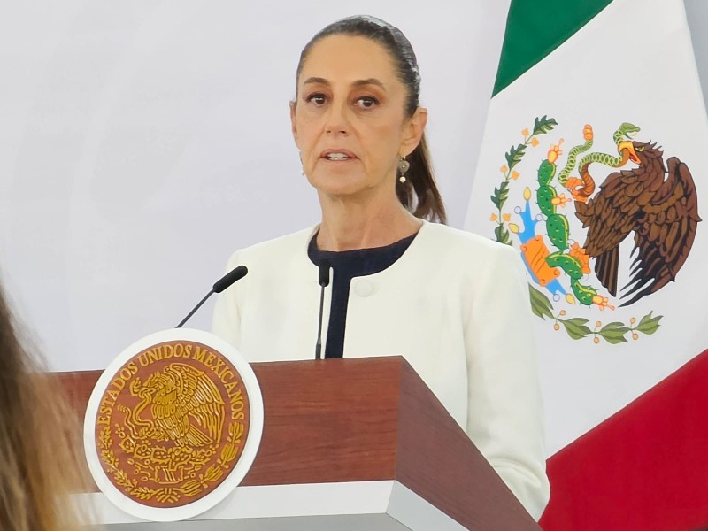 Claudia Sheinbaum cancela su gira por Sinaloa