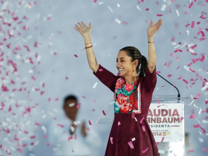 Claudia Sheinbaum cierra campaña en el Zócalo capitalino
