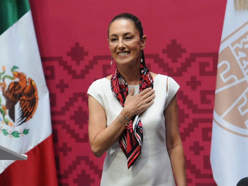 Claudia Sheinbaum gana encuesta de Morena