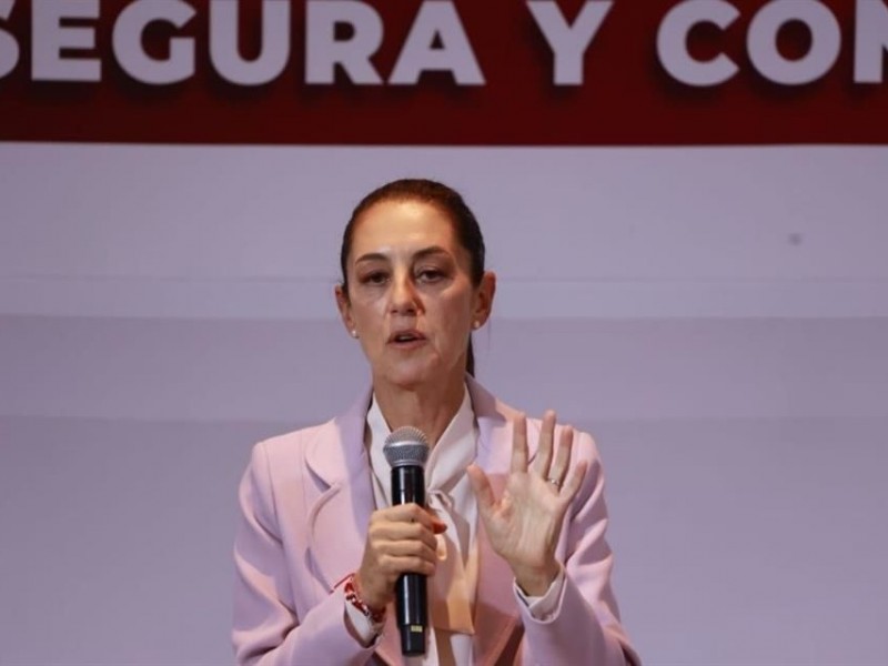 Claudia Sheinbaum presenta estrategia de seguridad