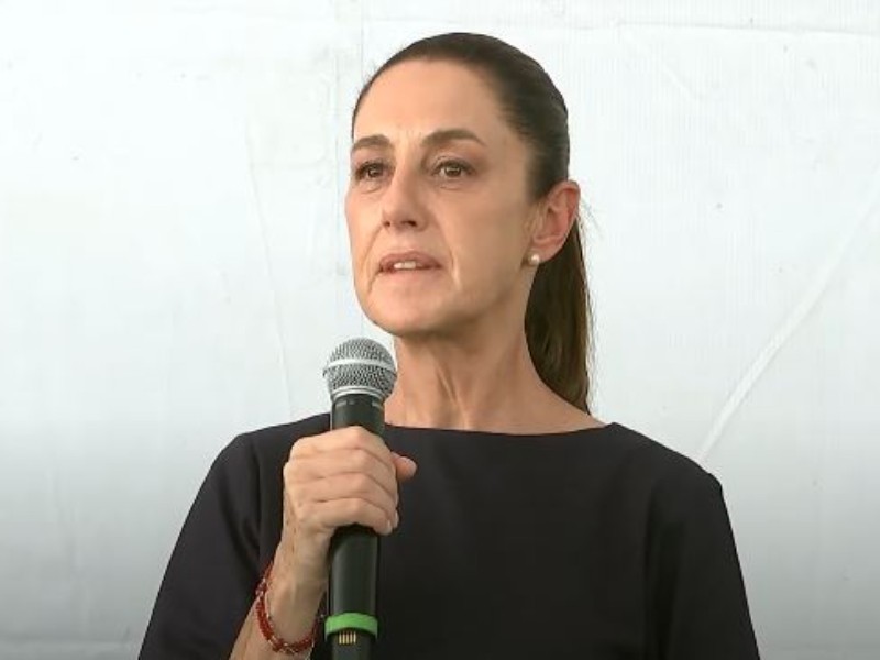 Claudia Sheinbaum preside programa 