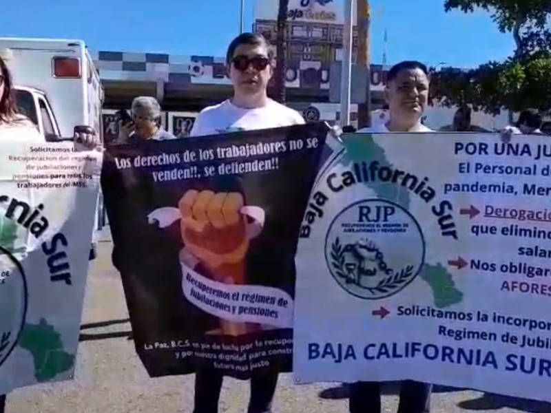 Claudia Sheinbaum rinde primer informe en BCS entre protestas y apoyo ciudadano