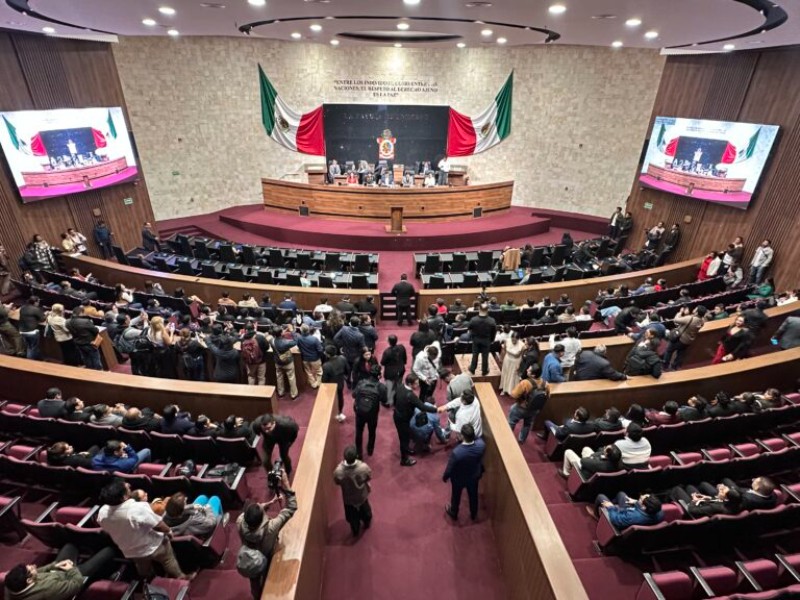 Clausura Diputación Permanente del Congreso de Oaxaca el Segundo Periodo de Receso