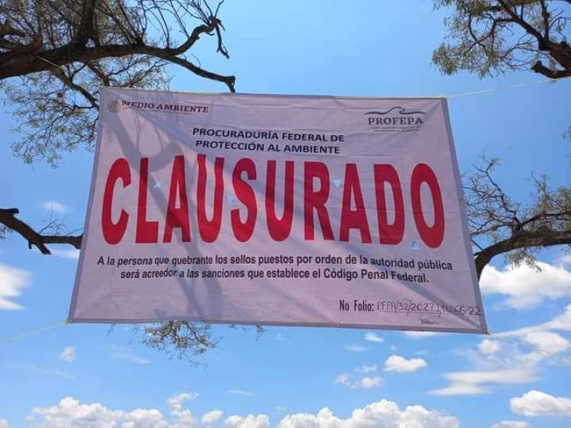 Clausura PROFEPA obra en San Marcos Necoxtla