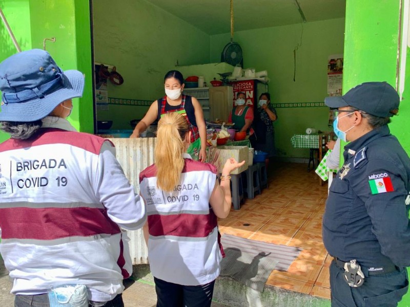 Clausuran 10fondas en la Purísima