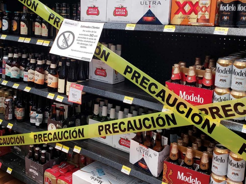 Clausuraron tres establecimientos por vender alcohol durante ley seca