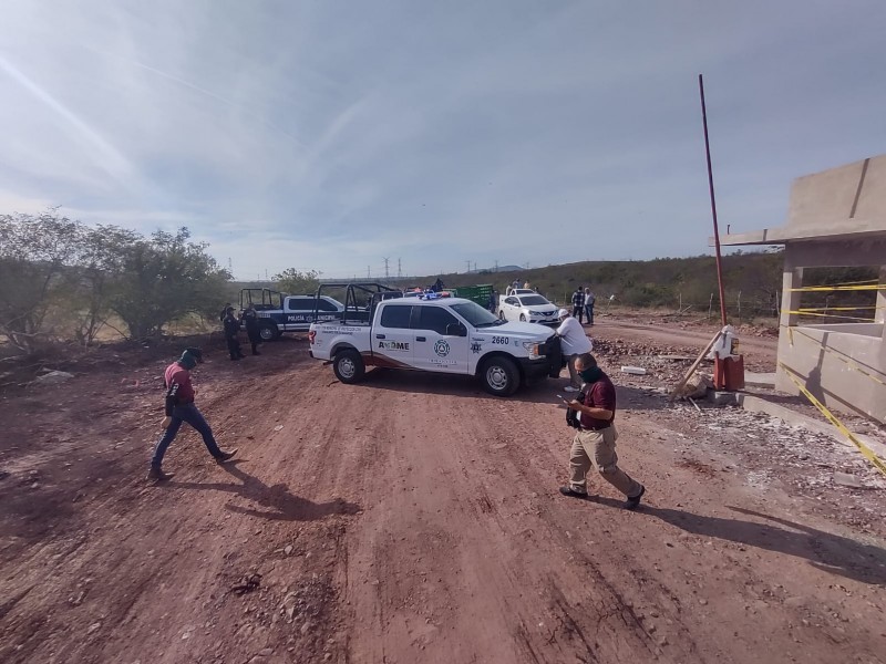 Clausuran de nuevo relleno de OP-Ecología en Choacahui