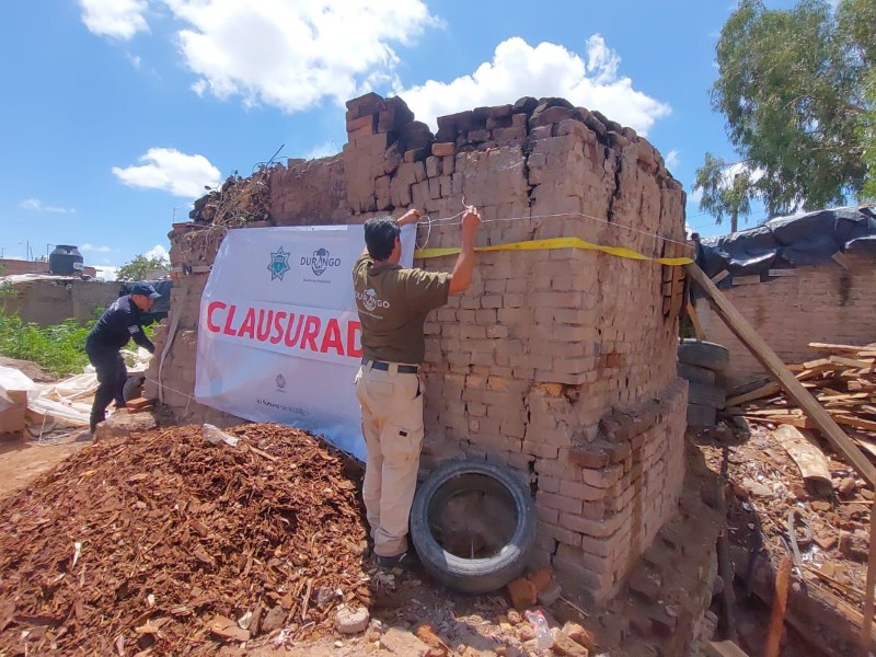 Clausuran dos obradores en zonas habitacionales por riesgo a la salud