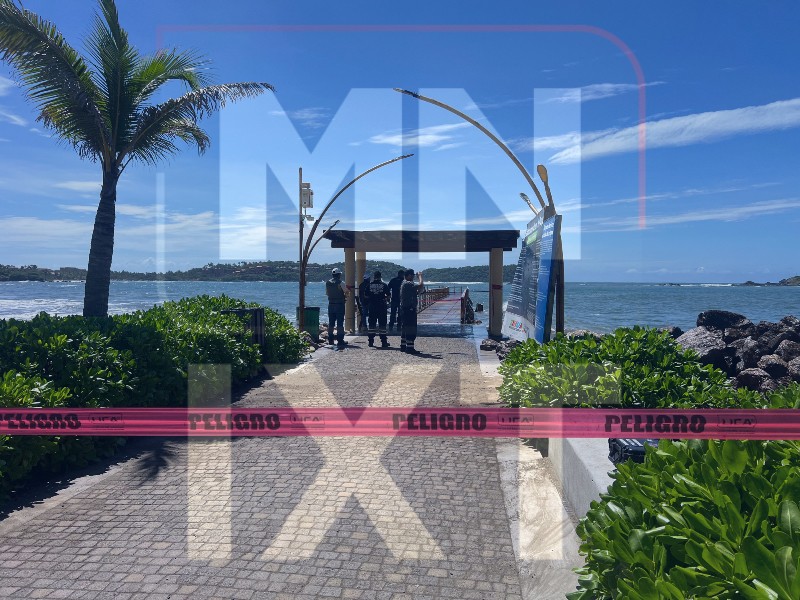 Clausuran muelle de Playa Linda por daños menores