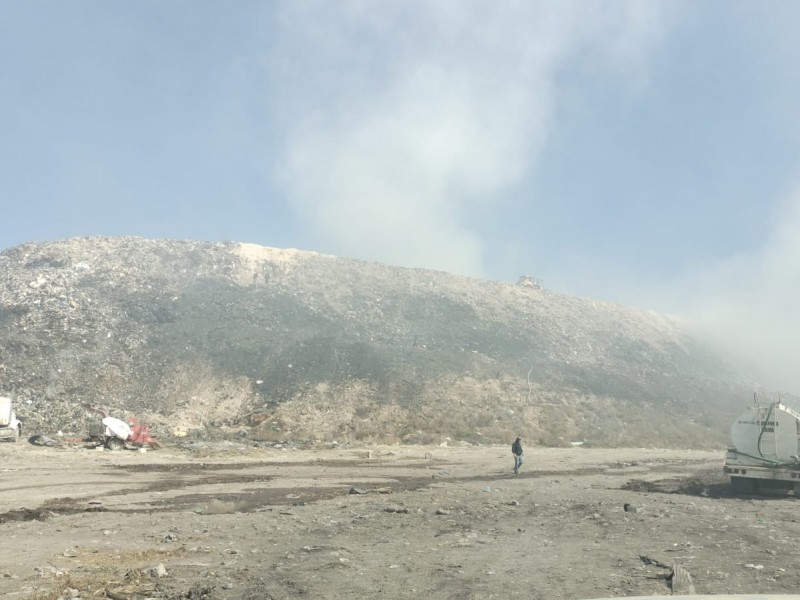 Clausuran relleno sanitario de Corregidora por incendio