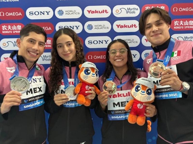 Clavadistas mexicanos romper récord y buscan inspirar a jóvenes