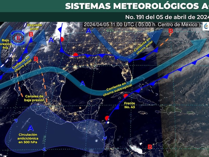 Clima caluroso, pronóstico para este viernes en Toluca