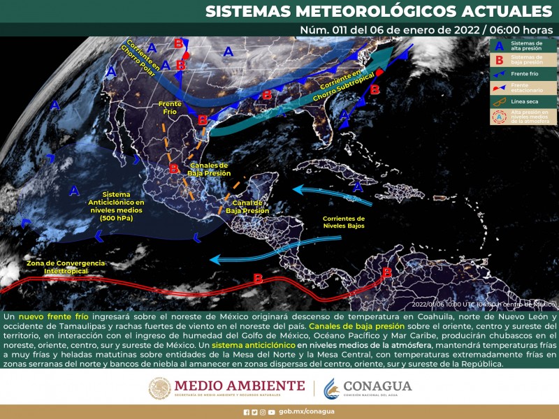 Clima para este jueves en Sonora