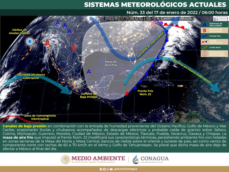 Clima para este lunes en Sonora