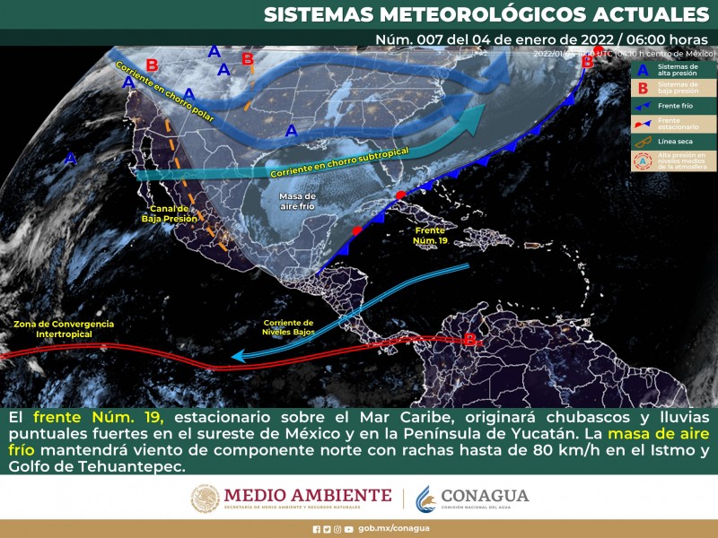 Clima para este martes en Sonora