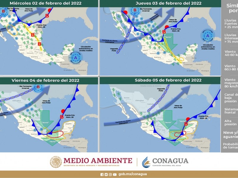 Clima para este miércoles en Sonora