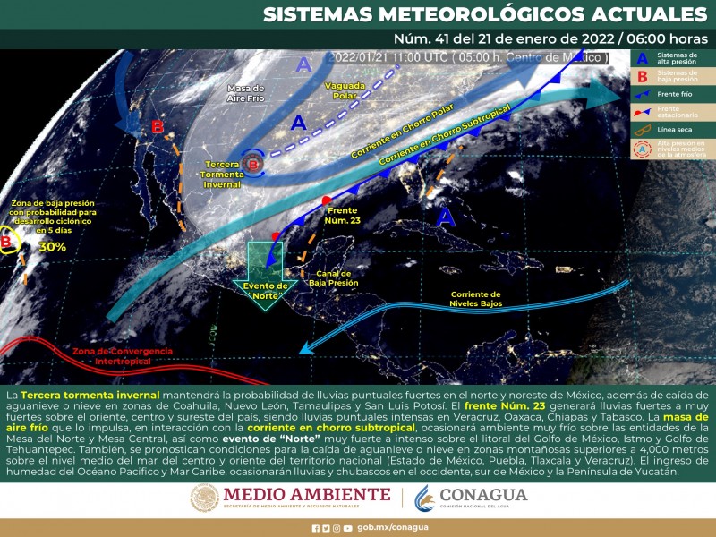 Clima para este viernes en Sonora