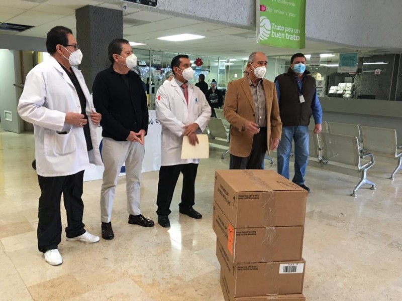 Clínica del ISSSTE recibe 4 ventiladores para pacientes Covid-19