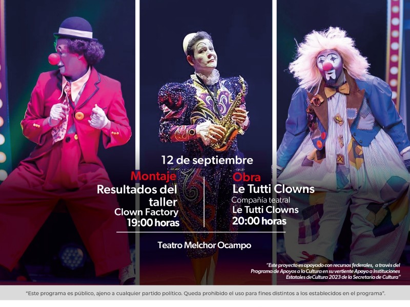 Clown factory en Morelia