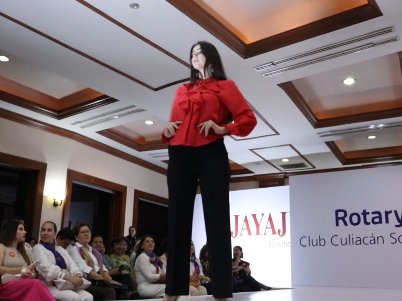 Club Rotario Culiacán Sol realiza desfile de modas con causa