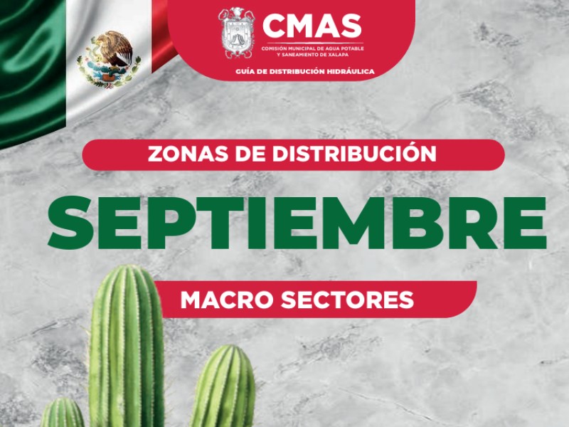 CMAS Xalapa comparte el calendario de tandeos para septiembre