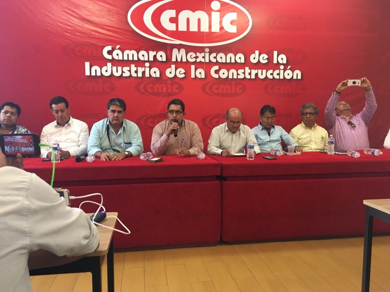 CMIC Oaxaca enfrenta desplome del 70% en obra