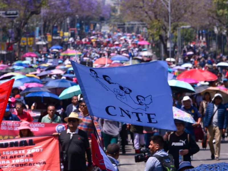 CNTE alista paro de 72 horas el 15 de mayo | Meganoticias