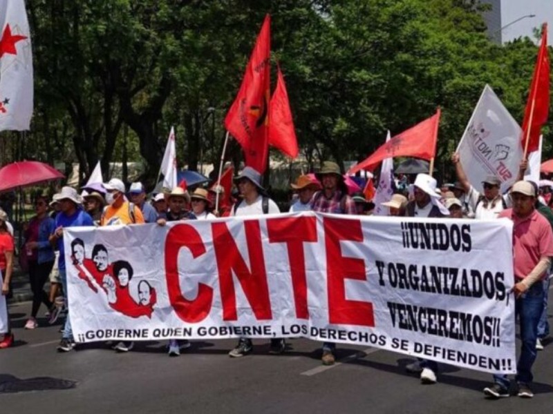 CNTE anuncia paro nacional de 48 horas; Segob llama al diálogo