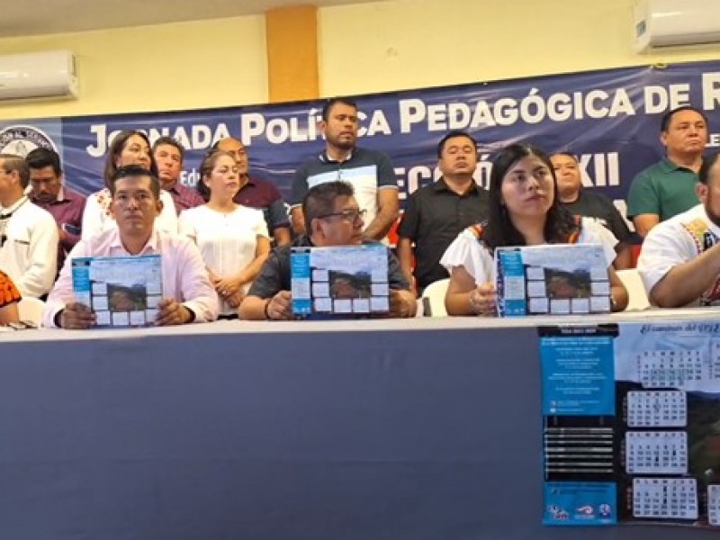 CNTE de Oaxaca iniciará ciclo escolar con libros propios