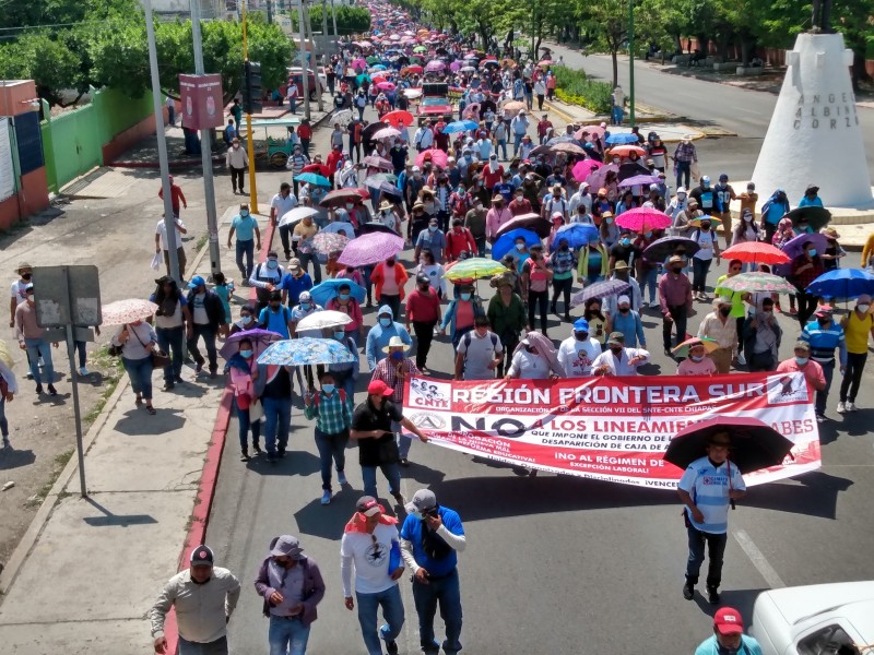 CNTE demanda reinstalación de diálogo con la federación