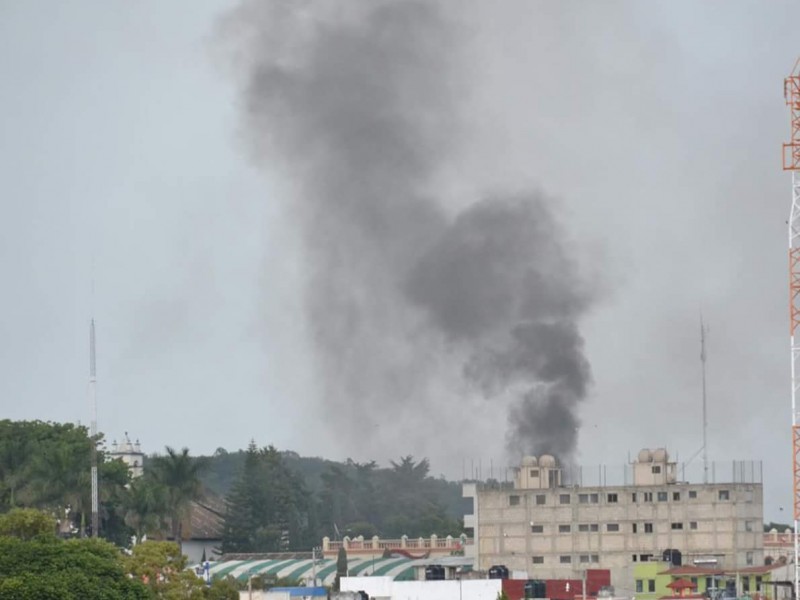 CNTE destroza alcaldía de las Margaritas