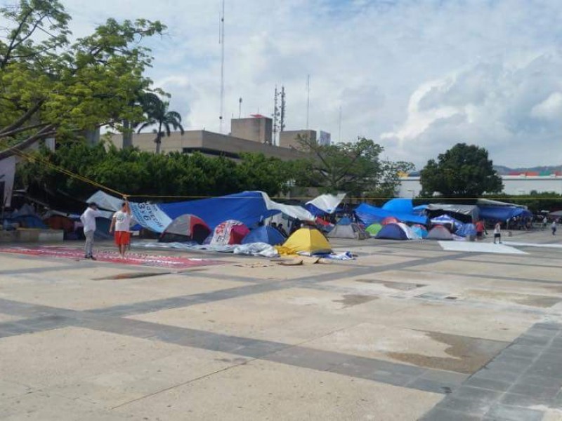 CNTE inicia paro de labores en Chiapas