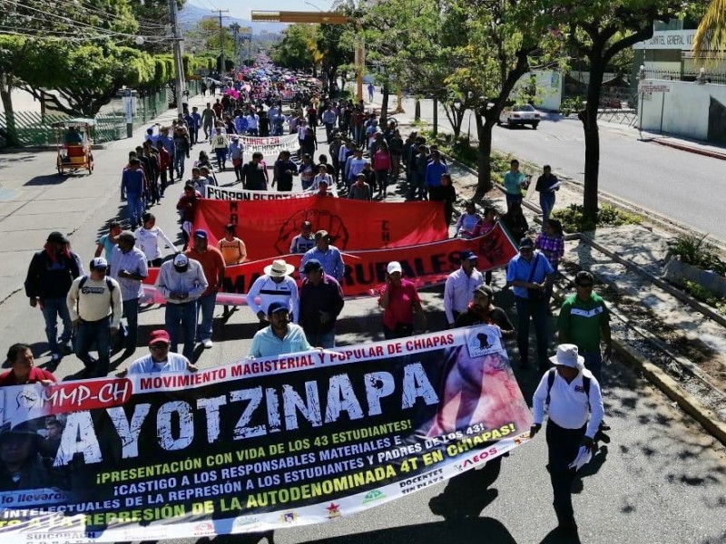 CNTE prepara marcha. Ya analizan regreso a clases presenciales