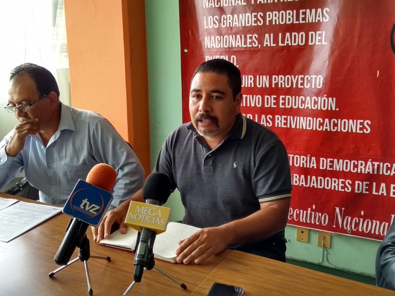 CNTE rechaza consejos de participación social escuelas públicas