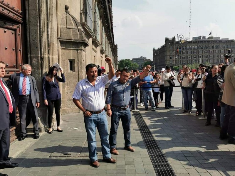 CNTE se reúne con AMLO en la CDMX