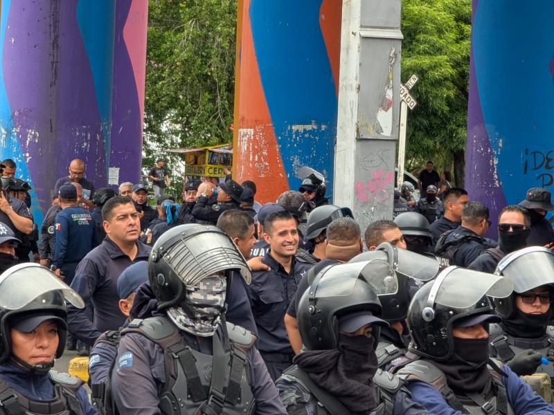 CNTE y Guardia Civil se enfrentan una vez más