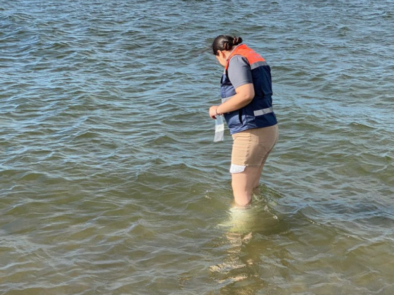 Coepriss analiza la calidad del agua en playas de Ahome