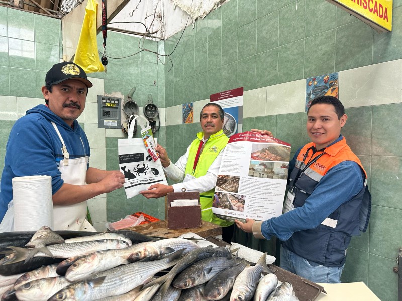 COEPRISS arranca operativo de Cuaresma en mercados y pescaderías