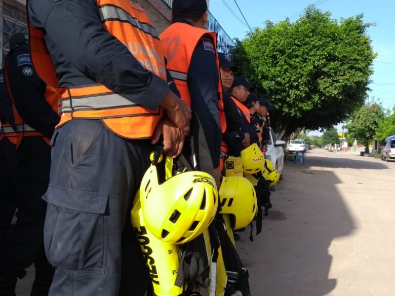 Colabora Policía Federal en zonas afectadas de Nayarit