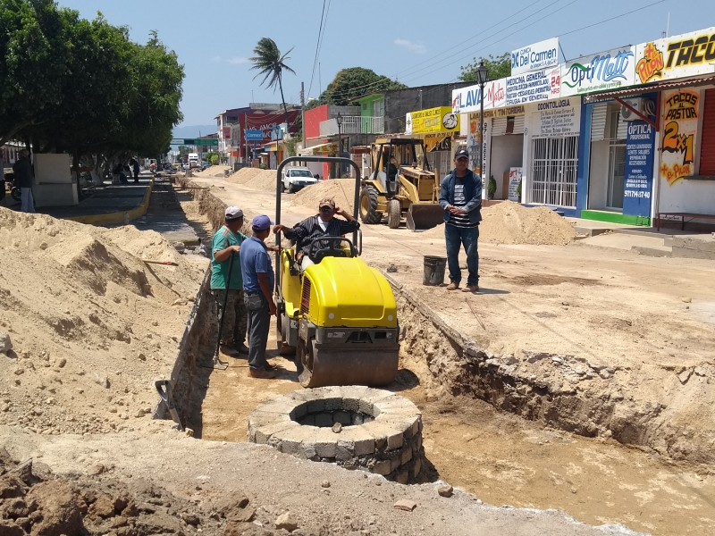 Colapsa el drenaje en Ixtepec