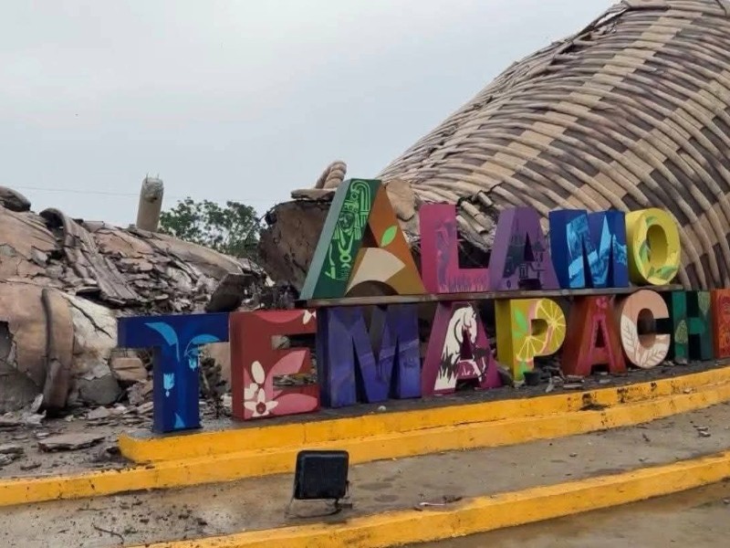 Colapsa monumento 