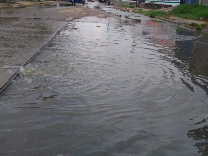 Colapsan 30 puntos del drenaje en Juchitán
