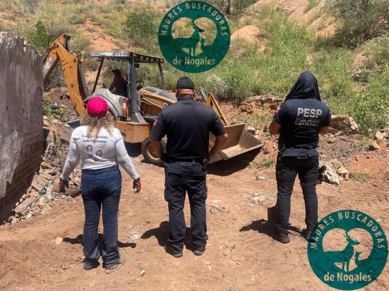 Colectivo Madres Buscadoras de Nogales encuentra restos humanos