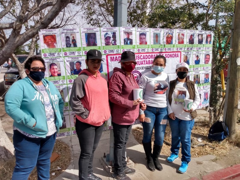 Colectivo de madres buscadoras realizan 