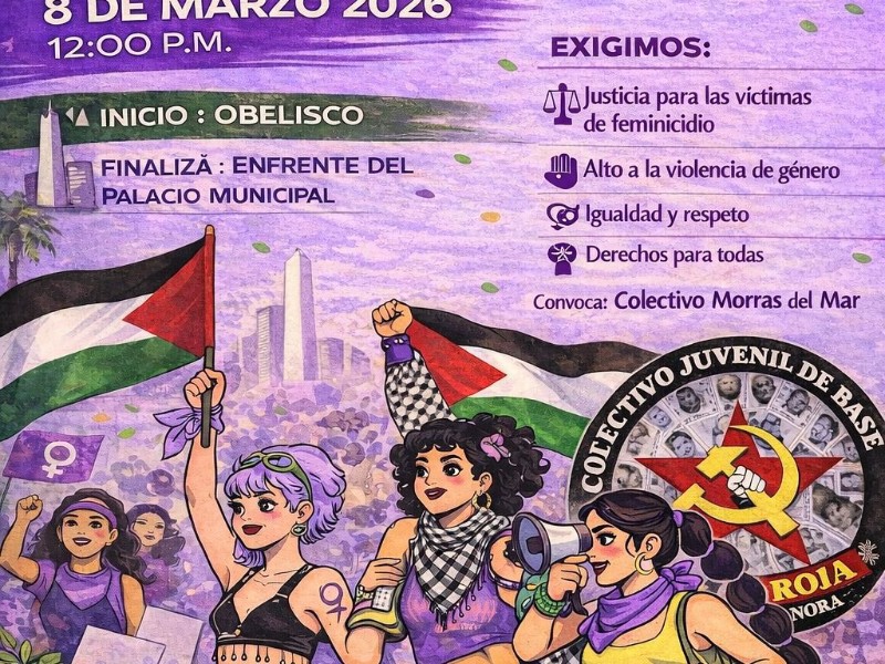 Colectivo Feminista Morras del Mar convocan a marcha pacífica 8M ...