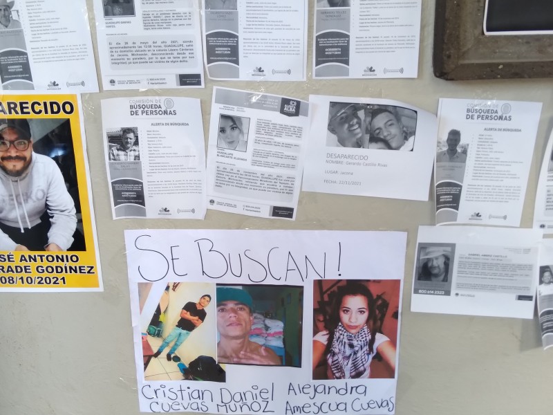 Colectivos buscan visibilizar desapariciones en la región Zamora