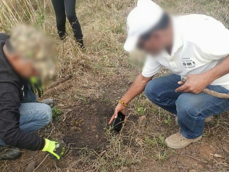 Colectivos localizaron fosa clandestina en San Luis de Lozada