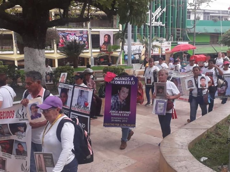 Colectivos de familiares de personas desaparecidolas detienen búsquedas por contingencia